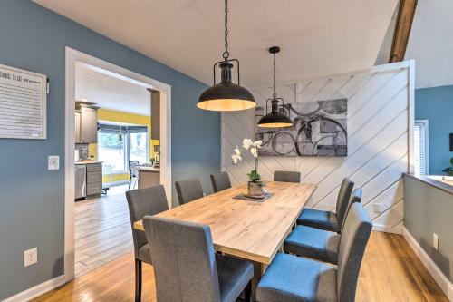 Modern Home Deck, BBQ, Games, Fire Pit, and More!