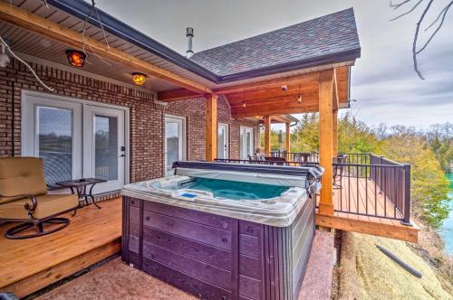 Tranquility Lake Getaway with Hot Tub on 27 Acres!