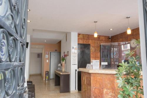 Előcsarnok, Hotel Posada Guadalupe in Puebla