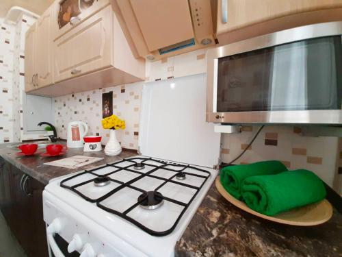 Konyha, Apartament on Krylova 19 in Babruysk