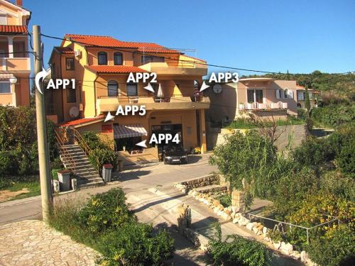Apartment in Lopar with Balcony, Air conditioning, Wi-Fi (4842-4), Lopar (Foto 9)