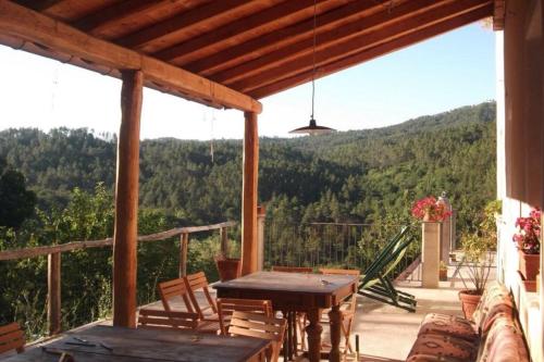 Balcony/terrace, Agriturismo di Charme e Ristorante Stallato Il Filo di Paglia in Carro (La Spezia)