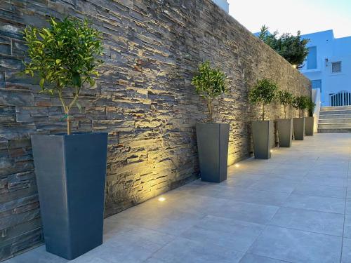 Buitenkant, White Rock Milos Suites in Milos Island