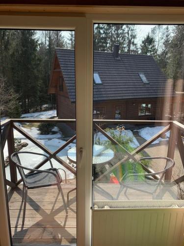 Rustic private Cabin in woods w/ Sauna & Pool in انتاكالنس