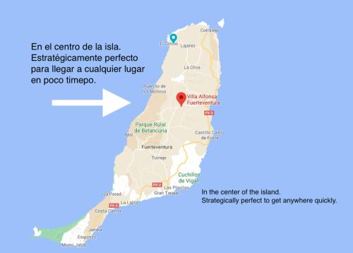 Casa completa con vistas en Fuerteventura