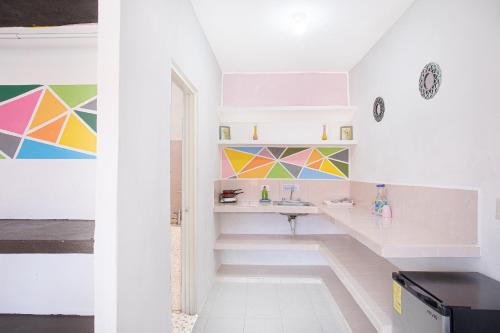 Kitchen, Hotel Casa Ariana in Bacalar