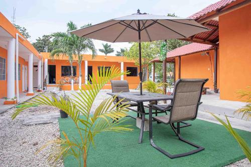 View, Hotel Casa Ariana in Bacalar