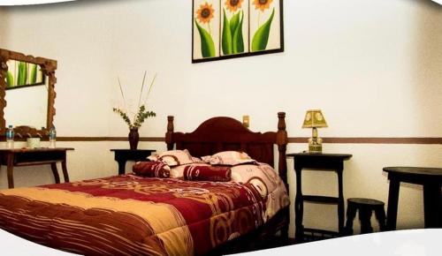 1 double bed