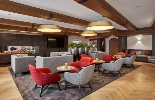 sala de TV, Hotel Alpenhof in Bad Wiessee