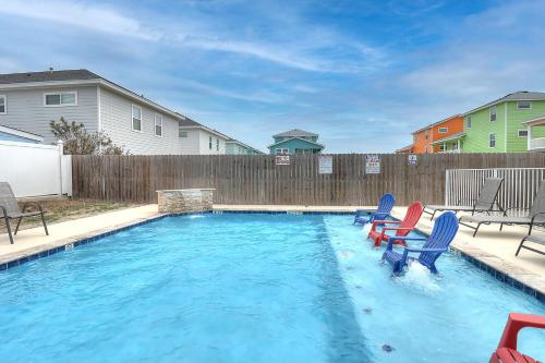 Swimming pool, Shorts Story in Port Aransas (TX)