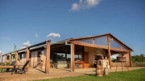 A szálláshely kívülről, CASA LA BORDONA in Rivera