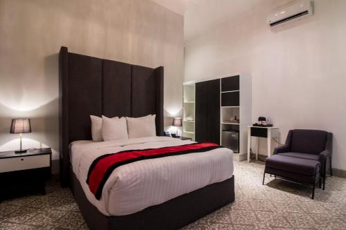 1 double bed