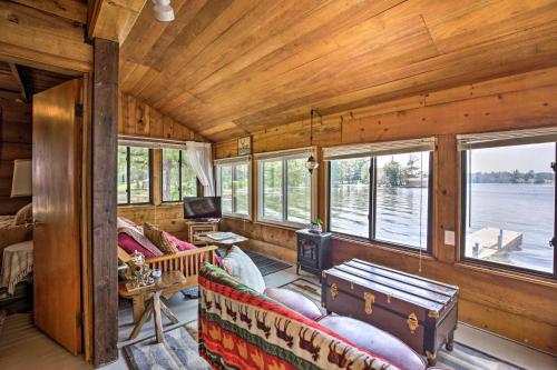 Private Island with Land Access cabin