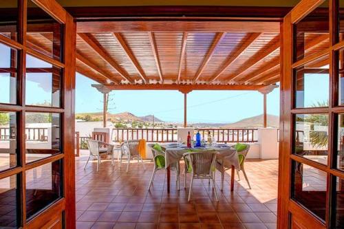 Villa with 3 bedrooms in Nazaret with wonderful sea view private pool enclosed garden - main image