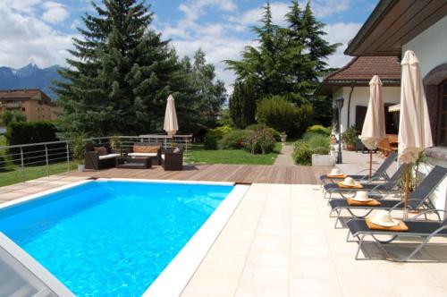 Uitzicht, B&B L'Eden in Aigle