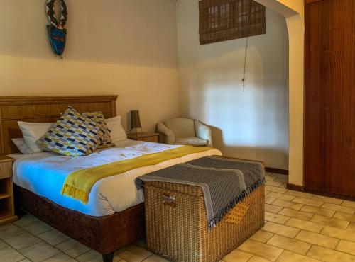 1 double bed