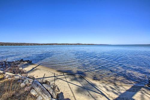 Waterfront Torch Lake Cottage with Private Beach!
