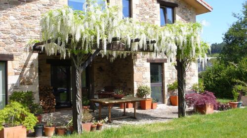 349 Casa As Lamas, con piscina cerca de Santiago chambre d'hôte Miradoiro da Curota
