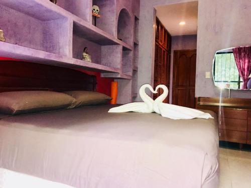 Sunrise Room in Stunning Villa Playacar Townhouse Stage 2 in Playa del Carmen, Mexico