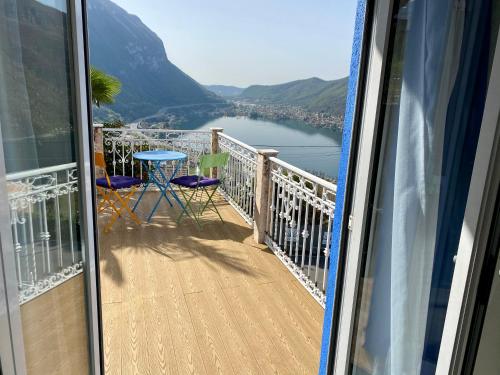 Balkon/terasa, Casa Belvedere in Melano