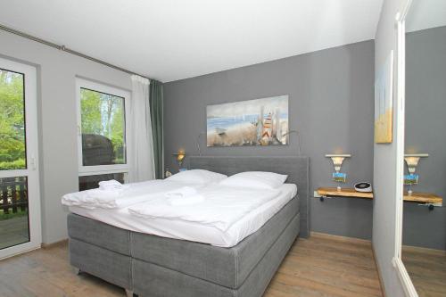strandnah mit Terrasse, gratis Nutzung vom AHOI Erlebnisbad und Sauna in Sellin - Strandhaus Mönchgut FeWo09, Lobbe (fotografie 10)