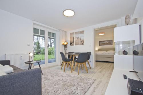 moderne Ferienwohnung mit Sauna und Terrasse - Ferienresidenz Zwei Bodden 112