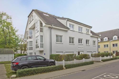 Balkon, gratis Nutzung vom AHOI Erlebnisbad und Sauna in Sellin - Appartemenmt Nordwind in Baabe, Deutschland