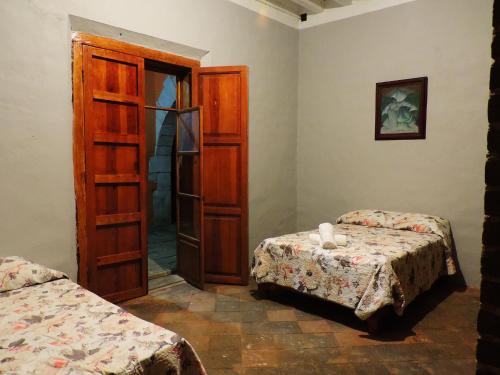 1 double bed