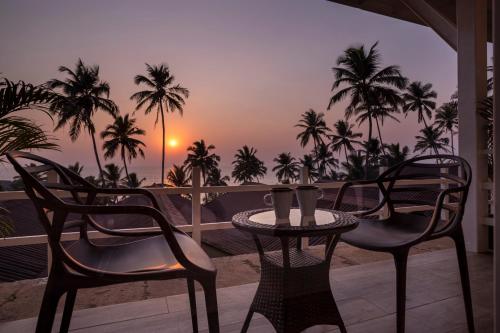 Balcony/terrace, Stone Wood Beach Resort and Club, Vagator Beach in Vagator