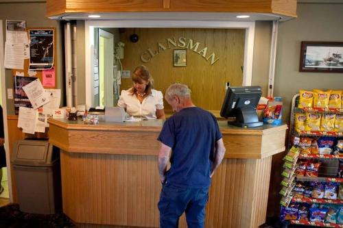 ล็อบบี้, Clansman Motel in ซิดนีย์ (NS)