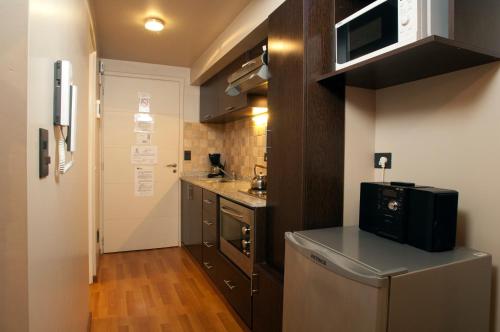 주방, 460 LOFT Apartments in 산 카를로스 데 바릴로체