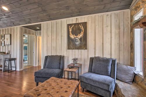 Serene Cabin Getaway with 2 Decks and Mountain Views! in Blue Ridge, USA