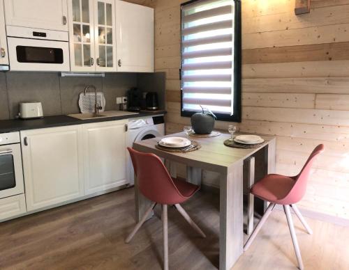 virtuve, Fanjeaux Aude Le Chalet in Fanjeaux
