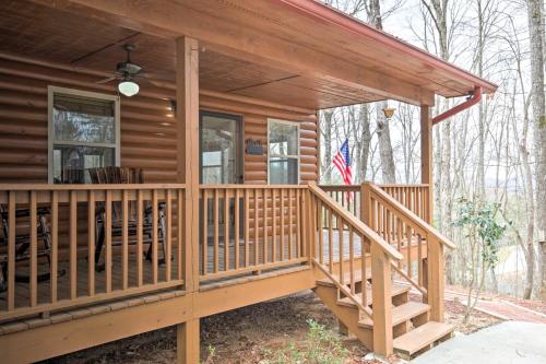 Cozy Hayesville Retreat with Deck and Mtn Views!