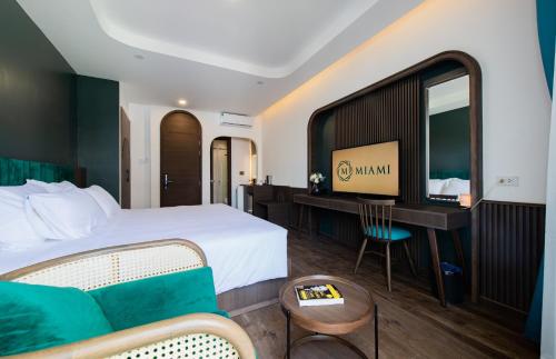 Hotel near Beach Miami Phu Yen - 공용 라운지/TV 시청 구역