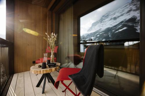 Balkong/terasse, Bergwelt Grindelwald - Alpine Design Resort in Grindelwald