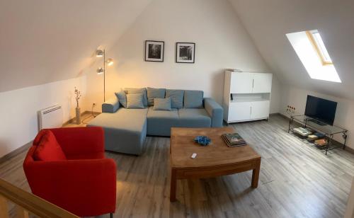 Confortable duplex au cœur de la campagne Picarde à 1h de Paris