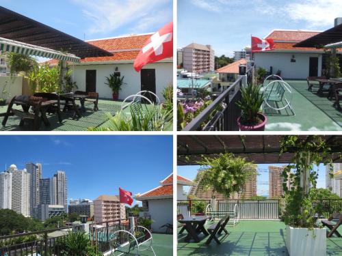 パタヤ Swiss Paradise Boutique Villa 3つ星 ホテル プール