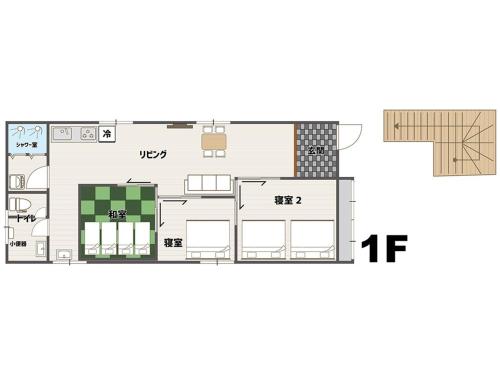 Three-Bedroom Apartment room in Mcity in Maejima