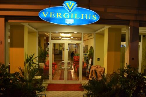 Entrada, Hotel Vergilius in Riccione