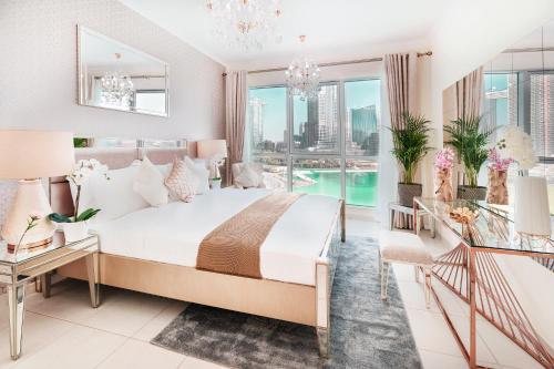Elite Royal Apartment - Full Burj Khalifa & Fountain View - Brilliant - 2 bedrooms & 1 open bedroom without partition, Dubaj (fotografie 7)
