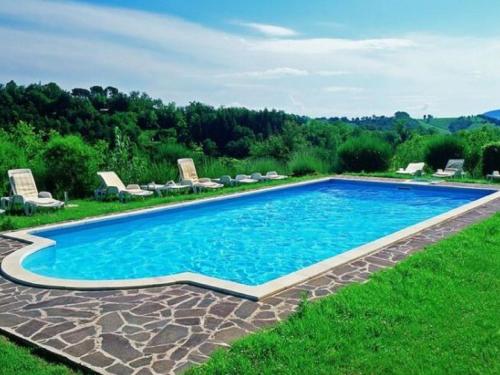 Swimming pool, Magnificent Holiday Home in Amandola with 2 Private Pools in Amandola