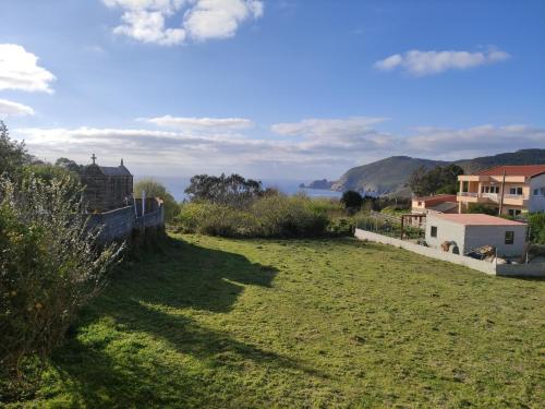 Casa A Colorada cerca de la playa de Mar de Fora Fisterra