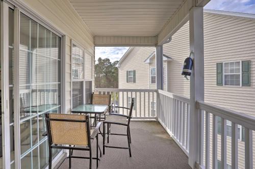 Myrtle Beach Condo with Golf Course - Boardwalk 9 Mi