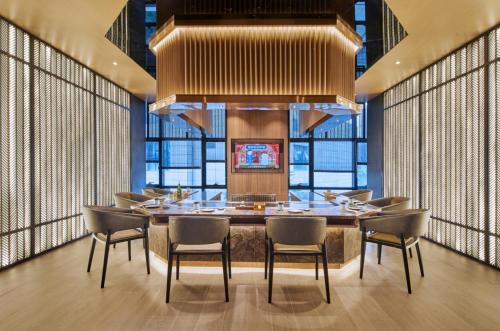 ห้องอาหาร, โรงแรมฉางเฟิ่ง กลอเรีย พลาซา (Changfeng Gloria Plaza Hotel) in ตำบลเจิ้งเฉิง