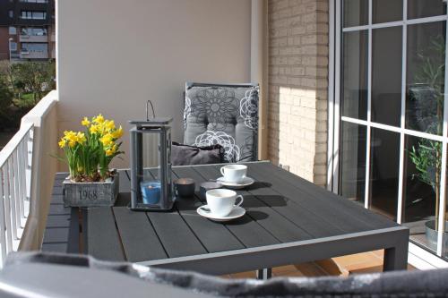 fewo1846 - Strandresidenz Wassersleben KuestenNest - luxuriöses Studioapartment mit Balkon und Meerblick, Harrislee (zdjęcie 2)
