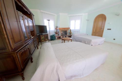 Skupni salon/TV območje, Villa Nicole in Cap Roig