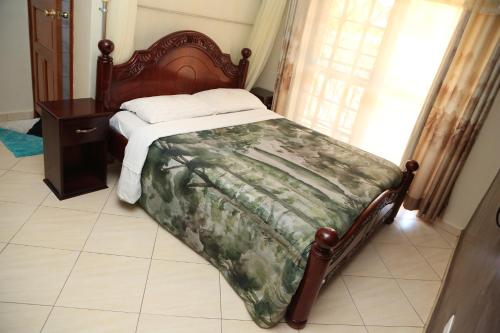 1 double bed