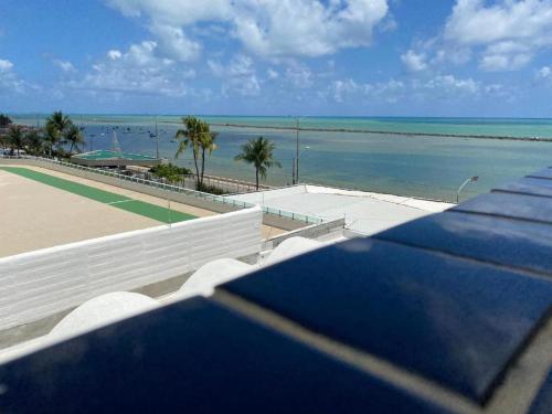 Terraza/balcón, Flat beira mar, Olinda 4 Rodas 313 in Jardim Atlantico