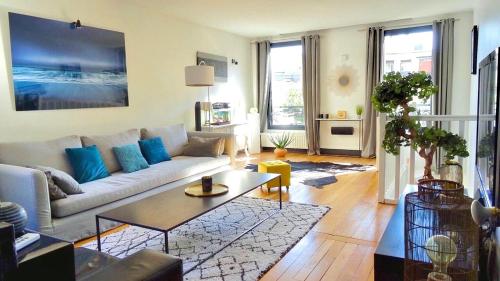 LESPARISNORMANDS - le duplex de la reine, proche Parc des expositions porte de Versailles et Tour Eiffel - Location saisonnière - Boulogne-Billancourt